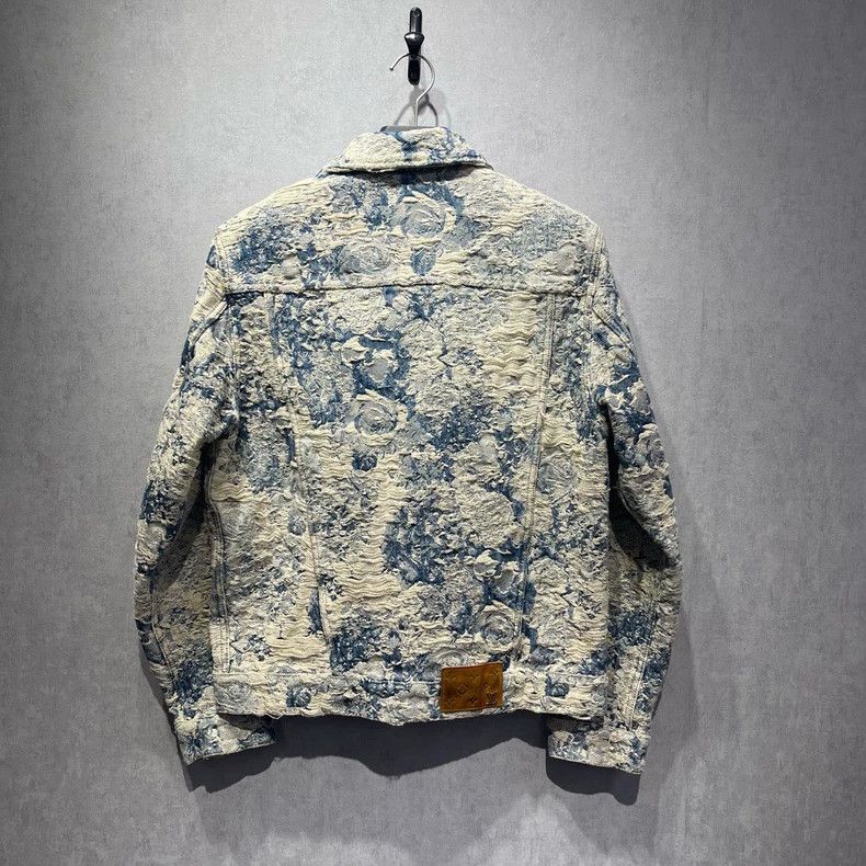 Louis Vuitton LOUIS VUITTON Erosive Floral Denim Jacket Size US S / EU 44-46 / 1 - 2 Thumbnail