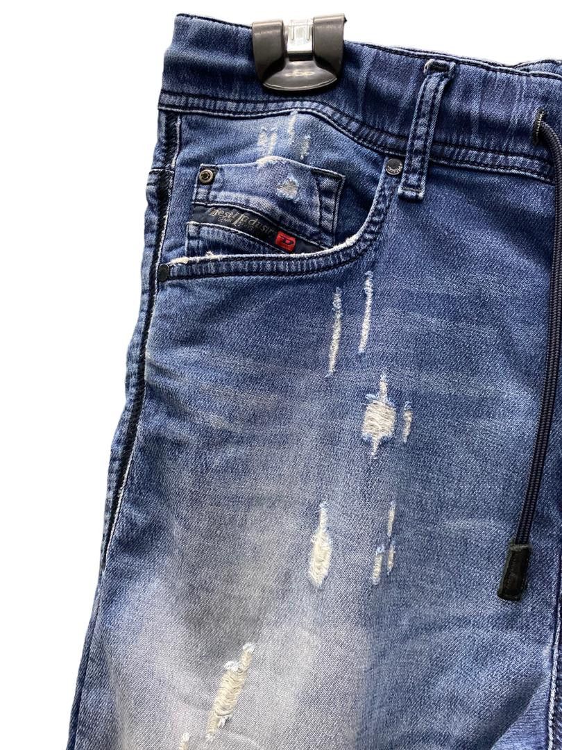 Diesel 💥BEST OFFER💥DIESEL INDUSTRY SLIM FIT DENIM SWEATPANTS Size US 32 / EU 48 - 6 Thumbnail