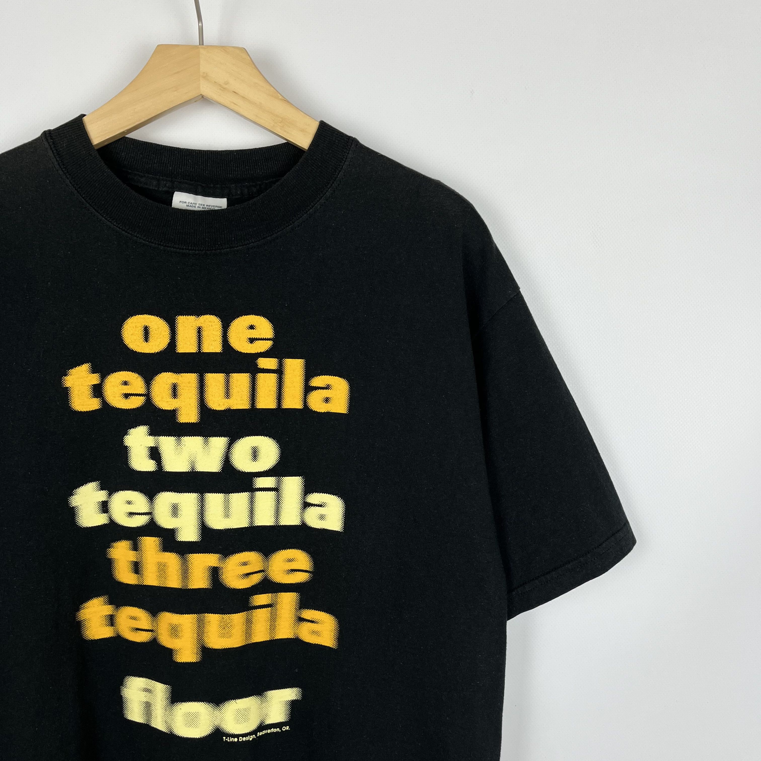 Vintage Vintage One Two Tree Tequila Sunfaded Funny T Shirt 90’s Size US L / EU 52-54 / 3 - 2 Thumbnail