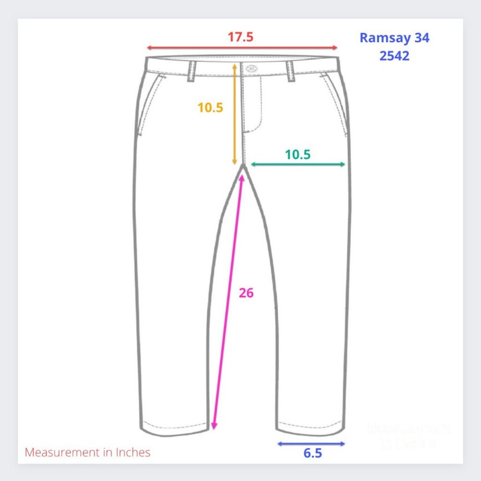 Other Ramsey Sport Slim Mini Corduroy Pants Blue Size 34 Size US 34 / EU 50 - 15 Thumbnail
