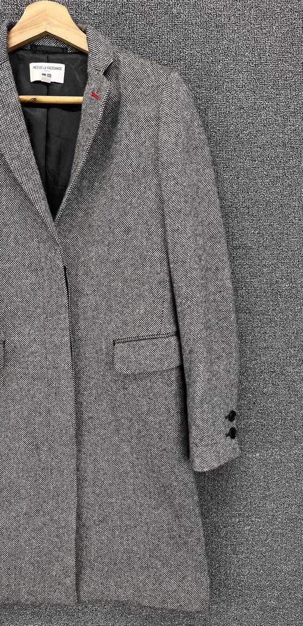 Japanese Brand Ins de La Fressange X Uniqlo Luxury Rare Wool Coat Jacket Size S / US 4 / IT 40 - 3 Thumbnail