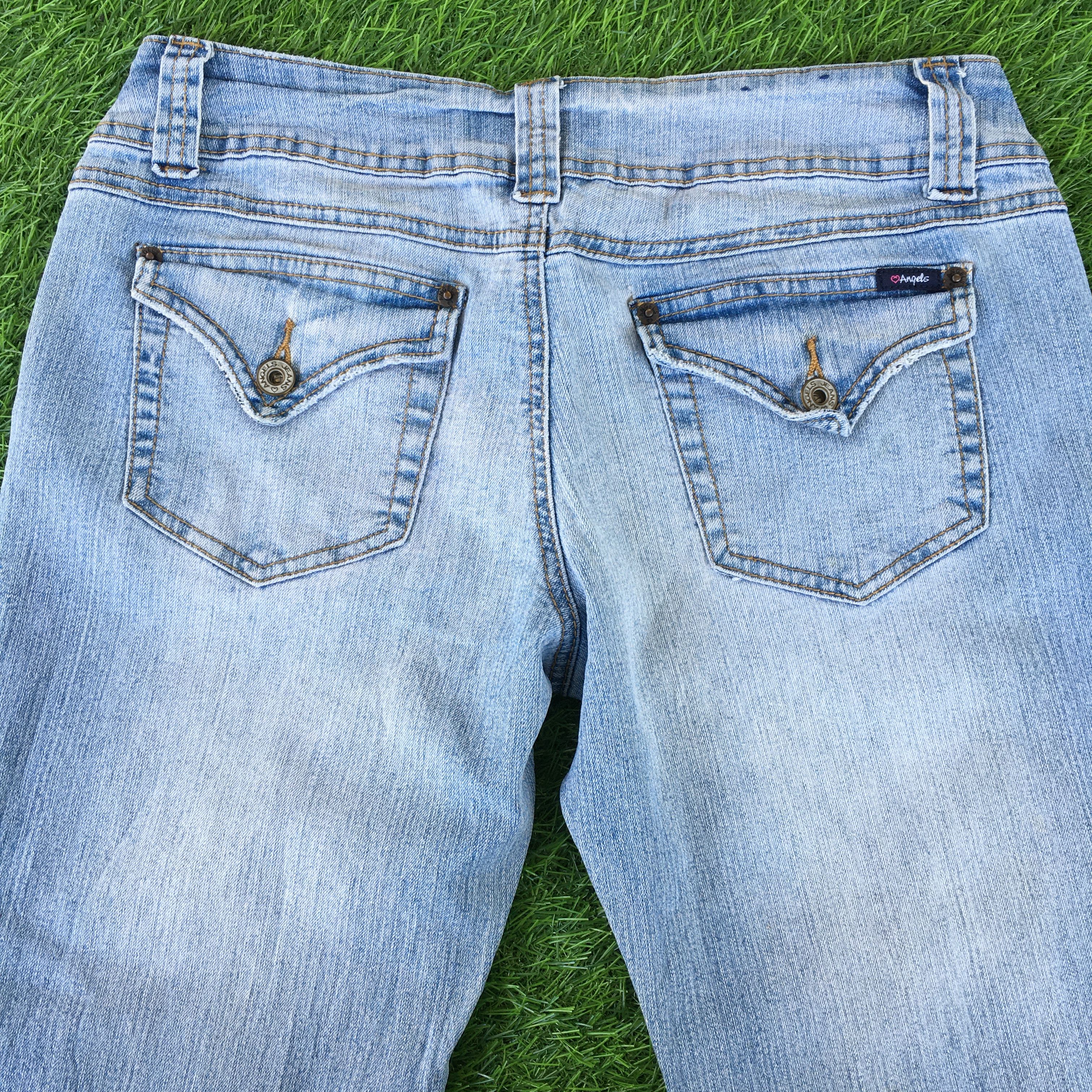 Japanese Brand Angels Low Rise Bootcut Jeans #D-1007 Size 28" / US 6 / IT 42 - 4 Thumbnail