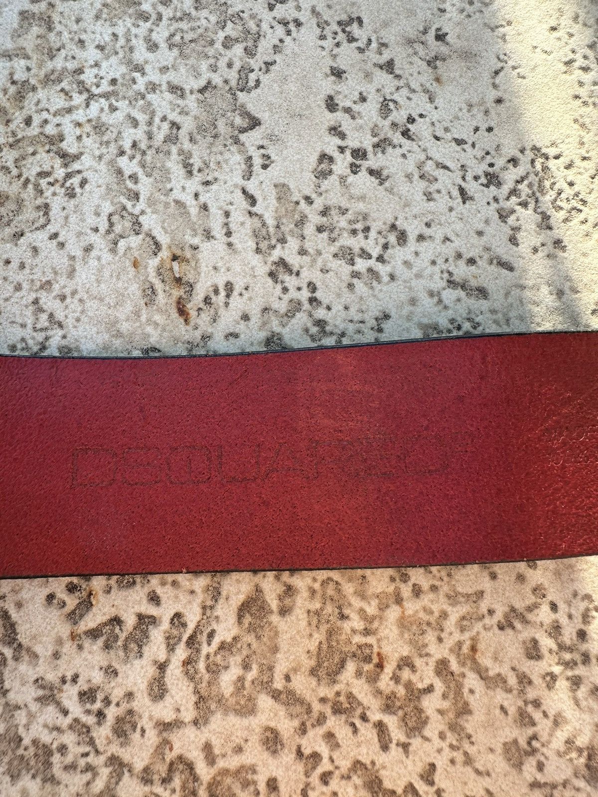 Dsquared2 Dsquared2 Leather Belt Five Star Campin Size ONE SIZE - 5 Thumbnail