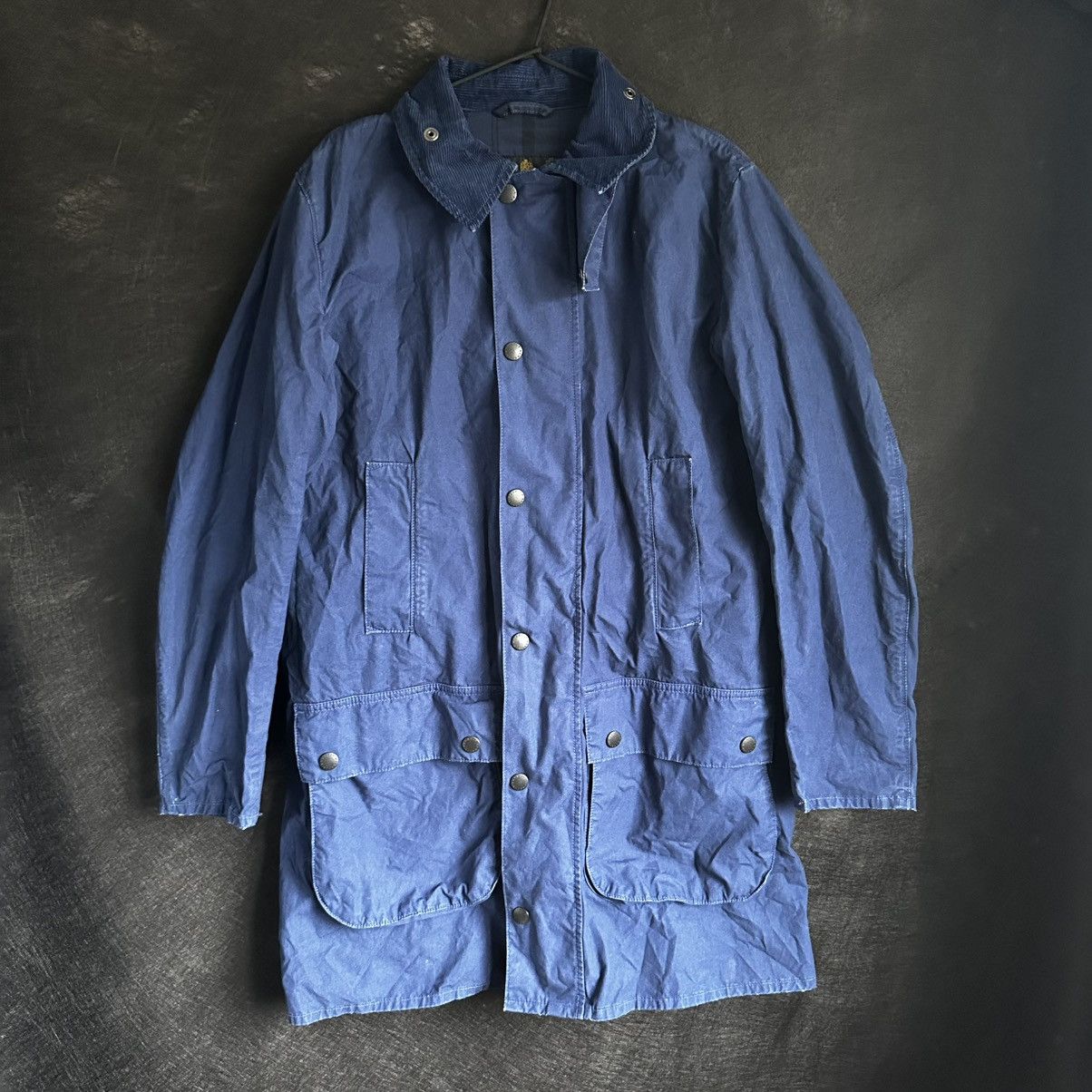 Barbour Barbour 100% Cotton Blue Jacket Size XS / US 0-2 / IT 36-38 - 1 Thumbnail