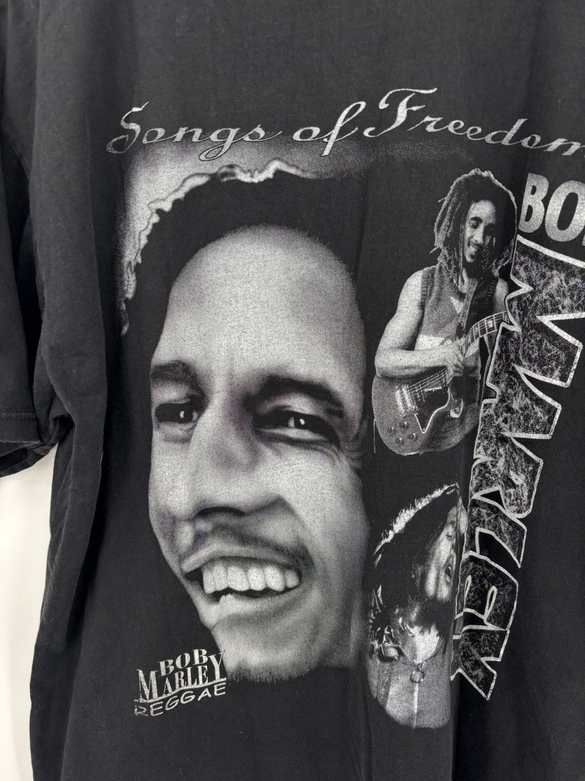 Vintage Vintage Y2K Bob Marley Rap Tee Size US XL / EU 56 / 4 - 6 Thumbnail