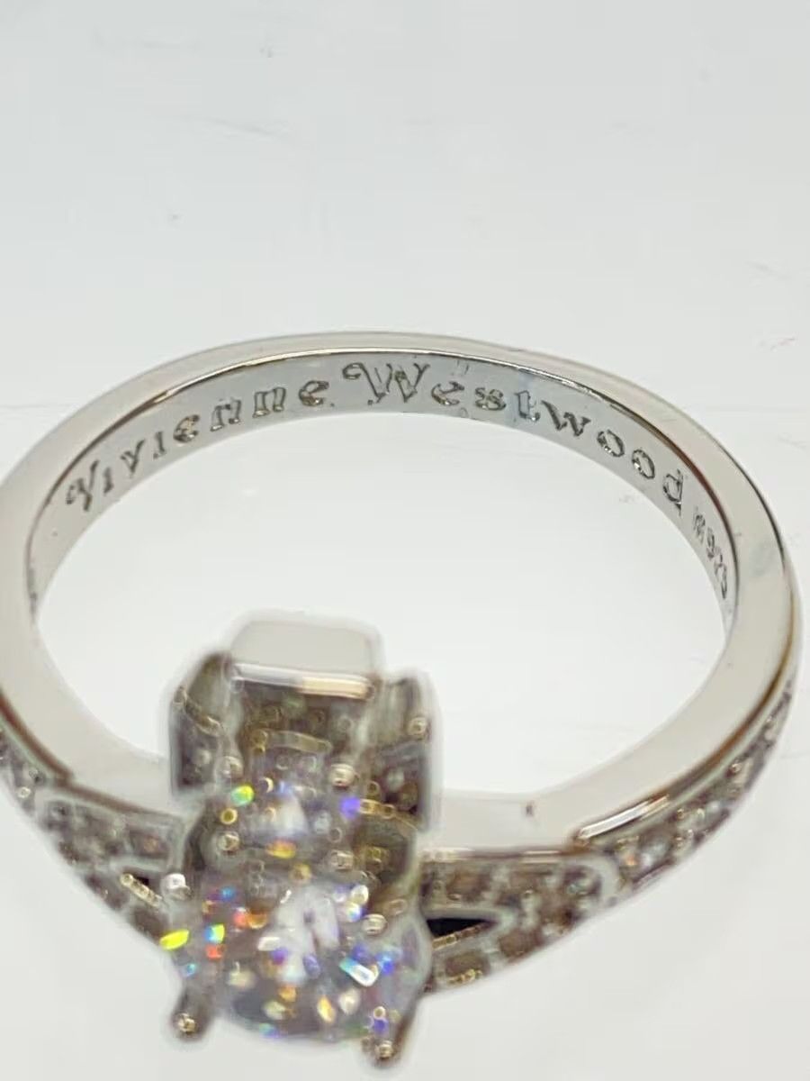 Vivienne Westwood .925 Crystal Orb Ring Size ONE SIZE - 3 Thumbnail