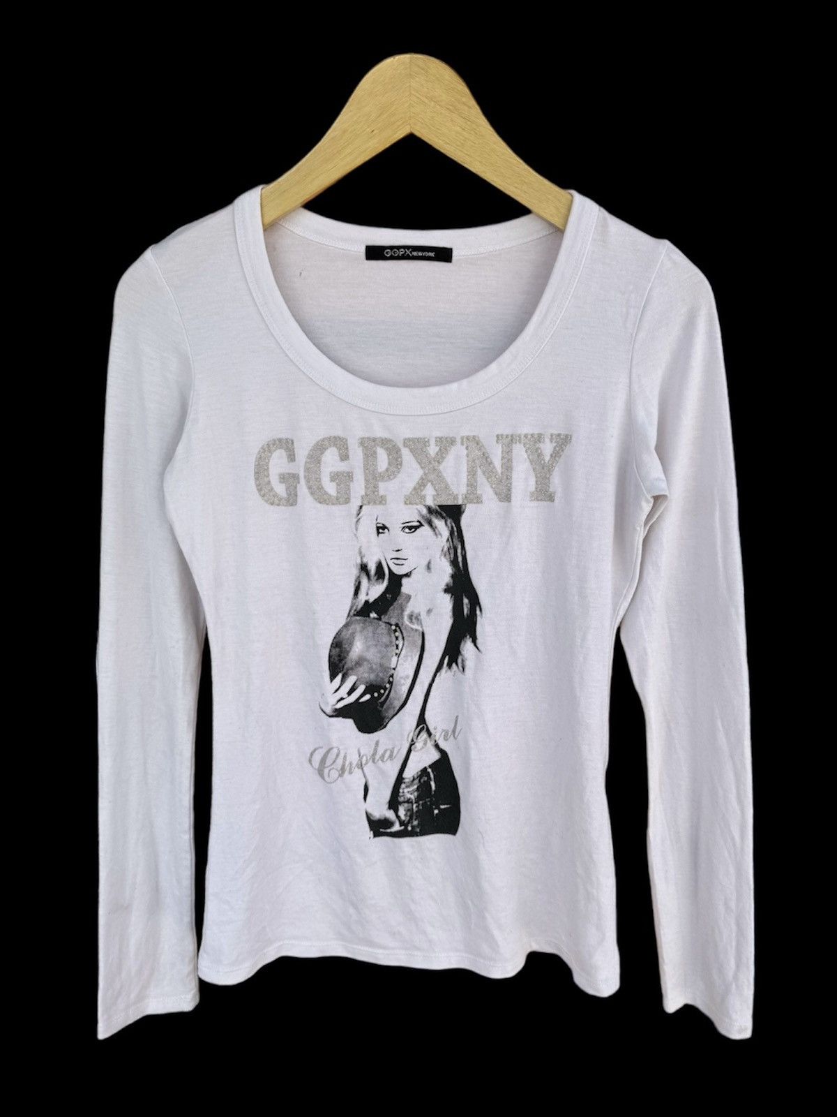 Hysteric Glamour × Japanese Brand × Le Grande Bleu (L.G.B.) Gothic GGPX New York Long sleeve Japanese sly Size US S / EU 44-46 / 1 - 1 Thumbnail