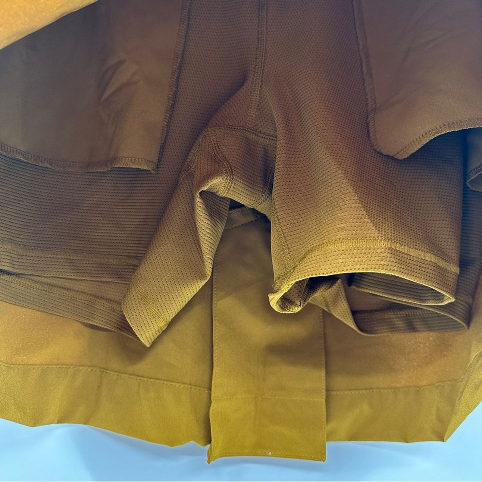 Athleta Athleta Vienna Jupe Cargo Skort in Brass Yellow Size 16 Size 38" / US 16 / IT 52 - 5 Thumbnail