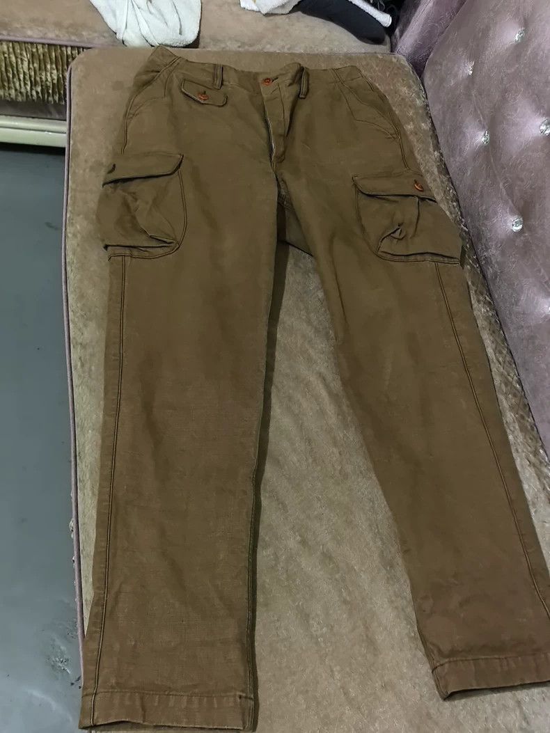 Freewheelers Khaki Freewheelers Lumber Pants for Sale - dmc Size US 34 / EU 50 - 1 Thumbnail