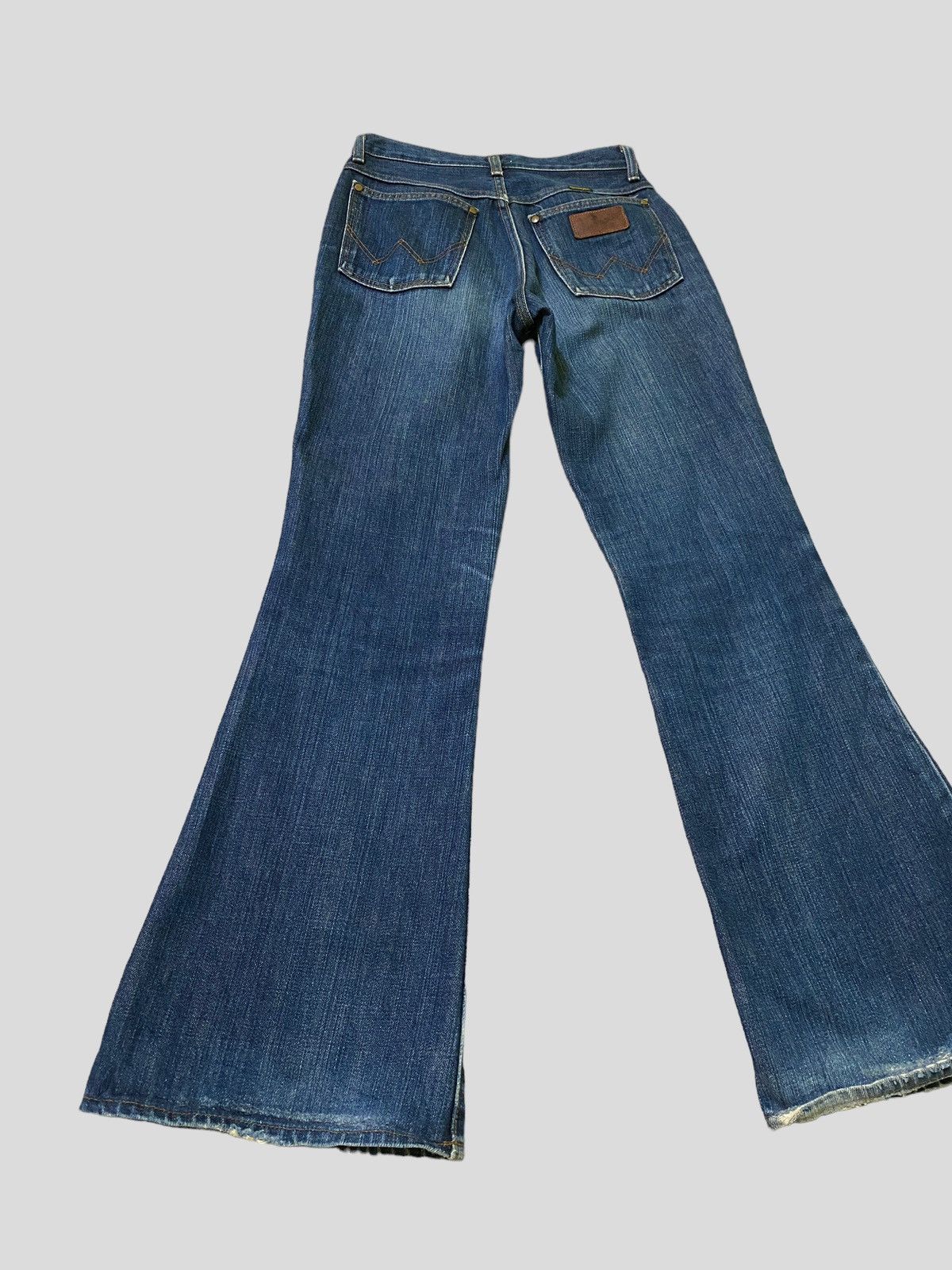 Japanese Brand × Vintage × Wrangler Flare Lady Wrangler Boot Cut Denim Size 26" / US 2 / IT 38 - 2 Thumbnail