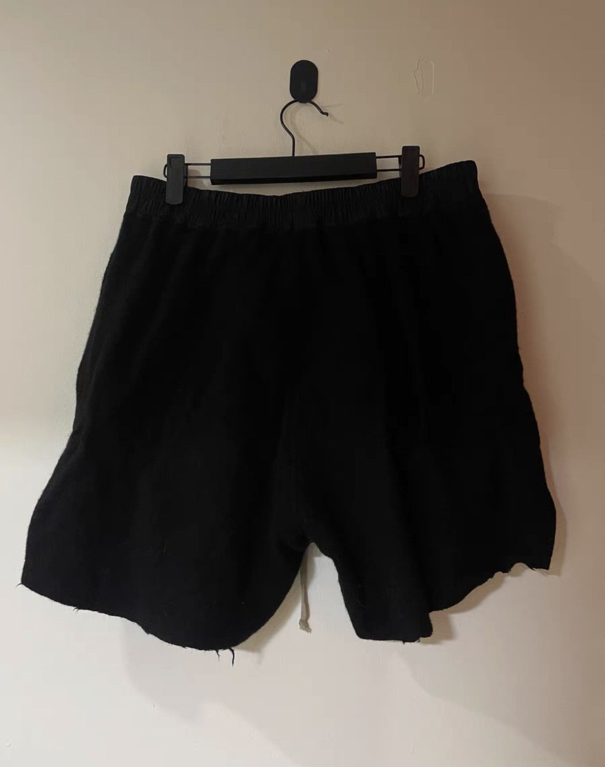 Rick Owens Rick Owens 24FW Porterville Runway Wool Drawstring Shorts Size US 34 / EU 50 - 2 Thumbnail