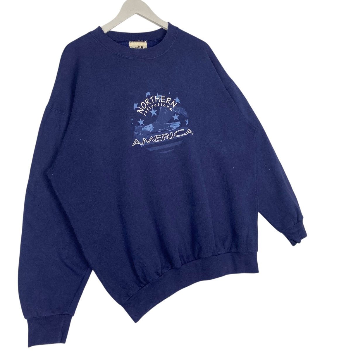 Other Vintage Northern Reflections Sweatshirt Blue Crewneck Size L Size US L / EU 52-54 / 3 - 3 Thumbnail