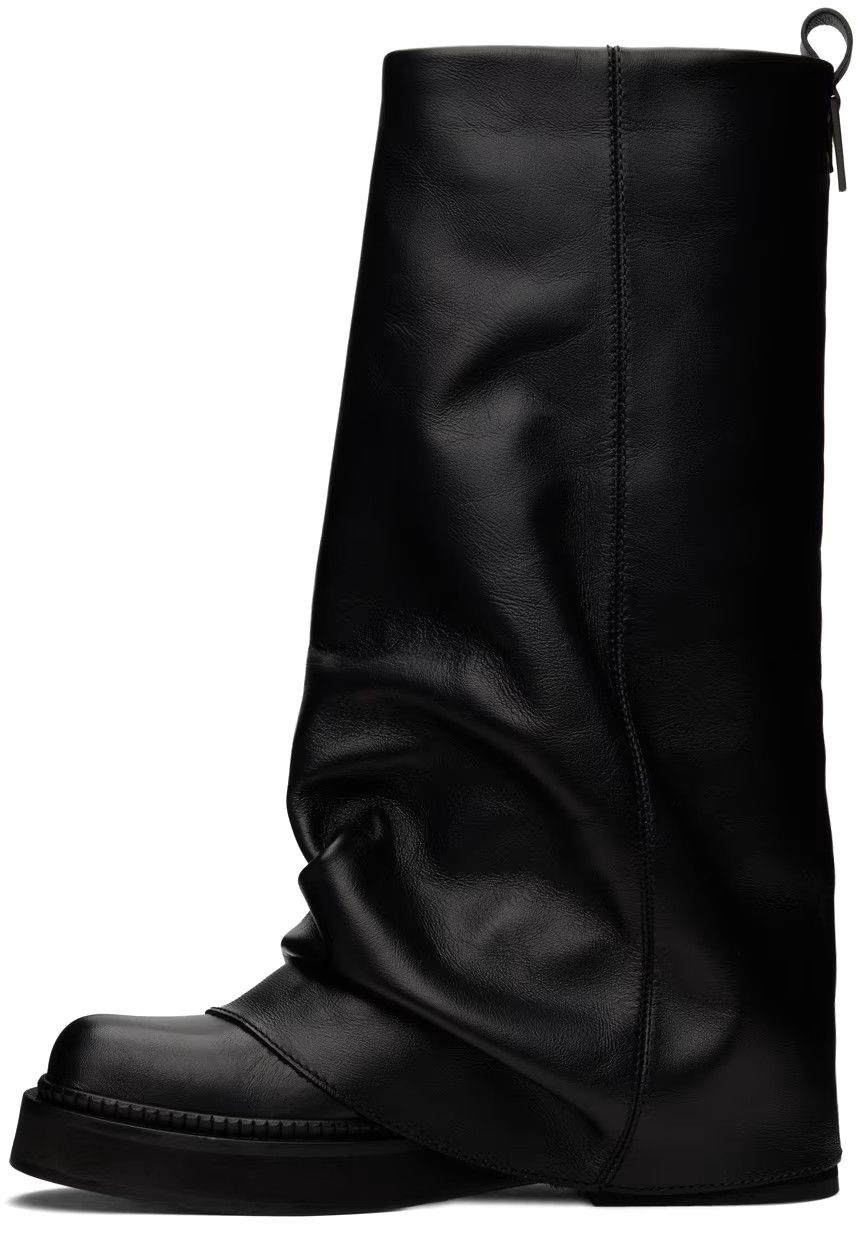The Attico o1s22i1n1024 Robin Combat Boots in Black Size US 11 / IT 41 - 3 Thumbnail