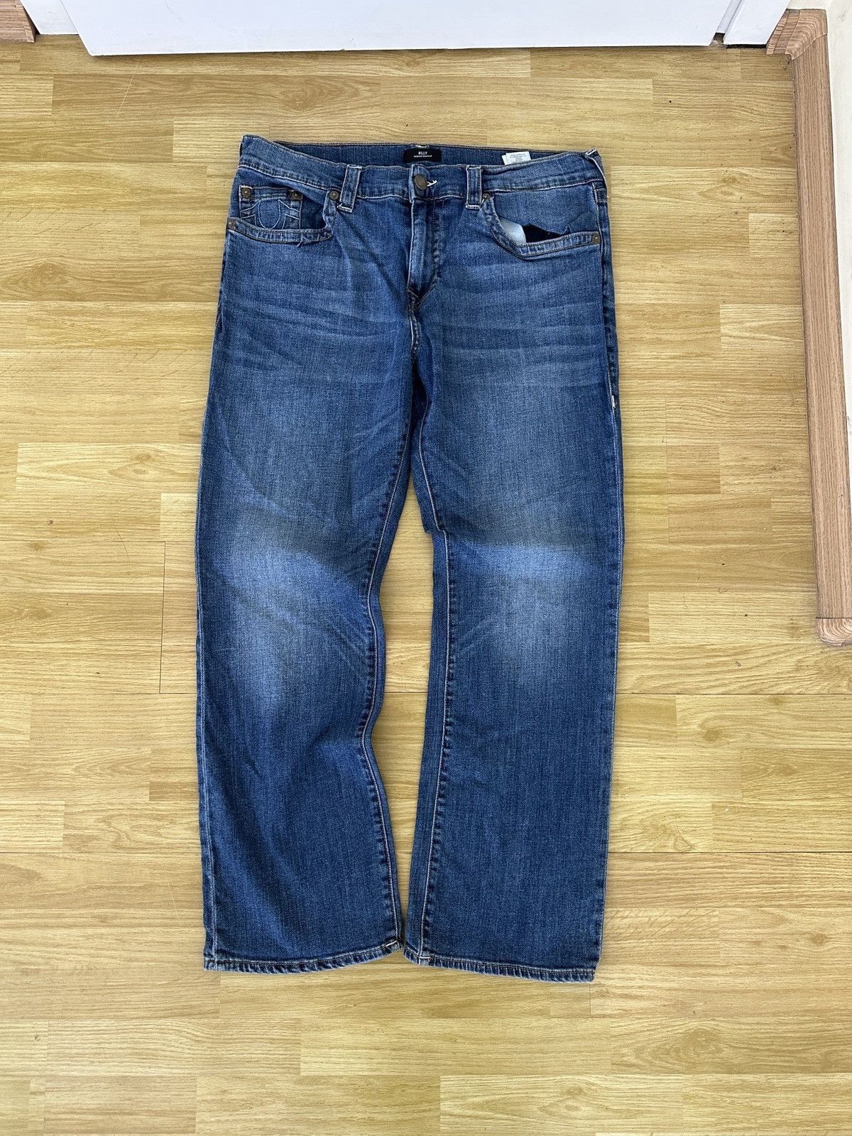 True Religion Y2K vintage true religion jeans denim Streetwear casual hype Size US 38 / EU 54 - 9 Thumbnail