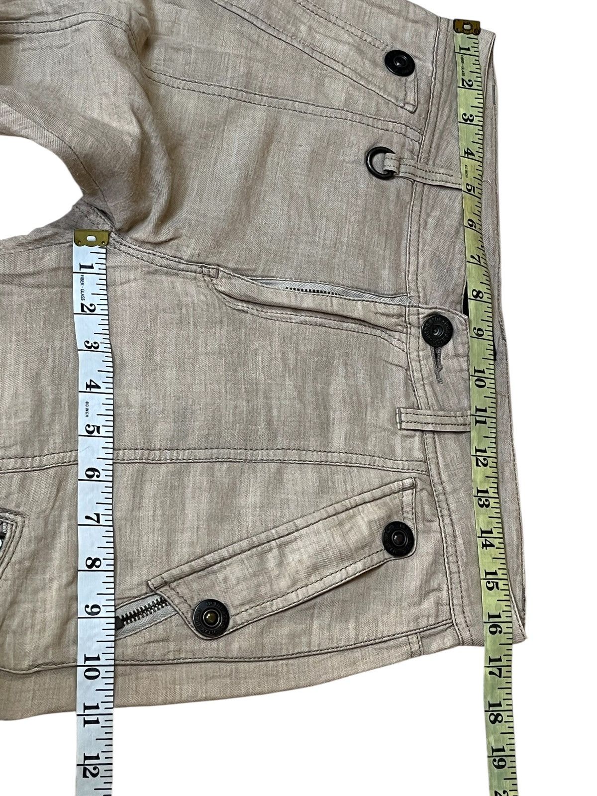 In The Attic SICK🔥IN THE ATTIC MULTIPOCKET 3 QUARTER PANTS Size US 33 - 10 Thumbnail