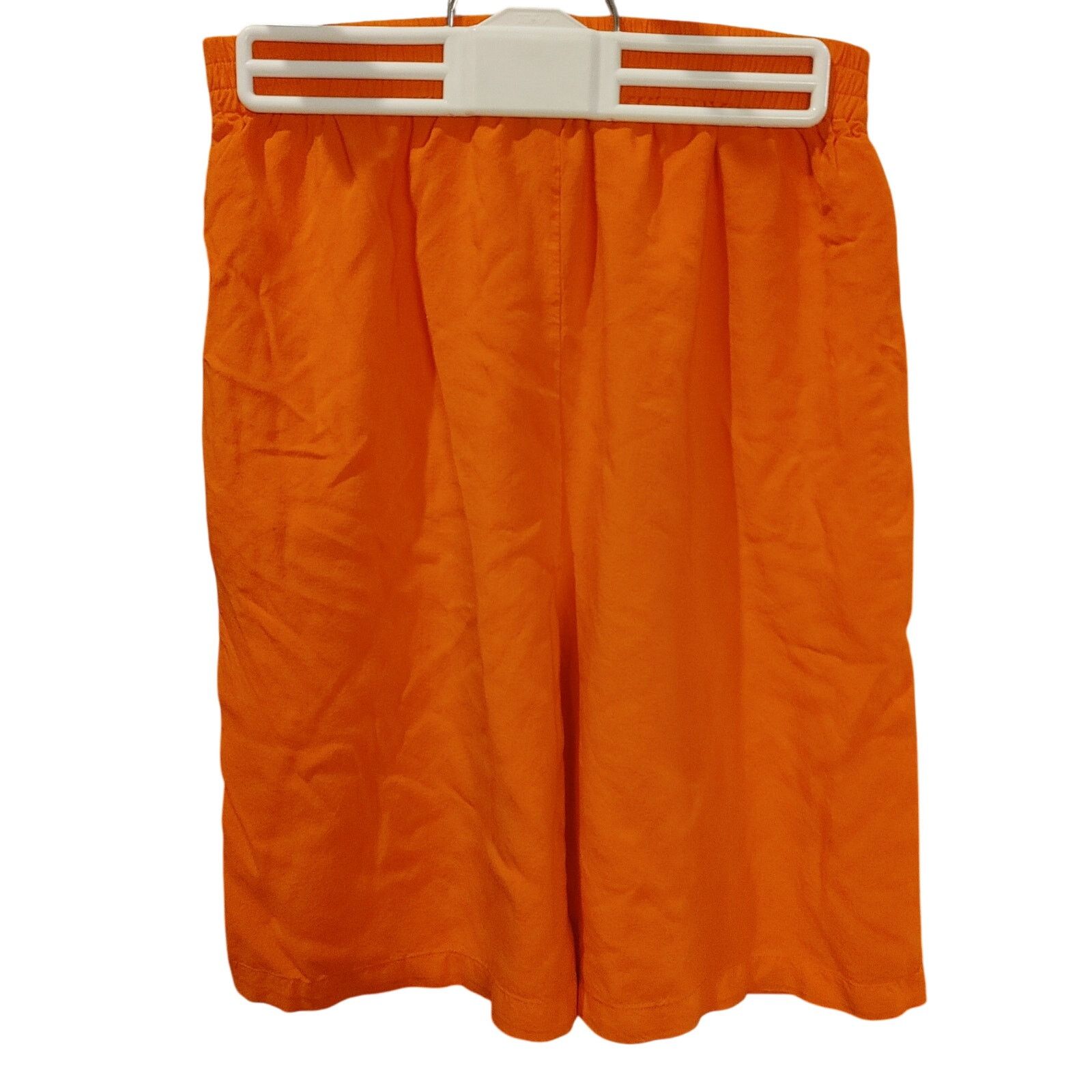 Other Melrose Options Women's M Bight Orange Stretch Waist Shorts Size 27" / US 4 / IT 40 - 2 Thumbnail
