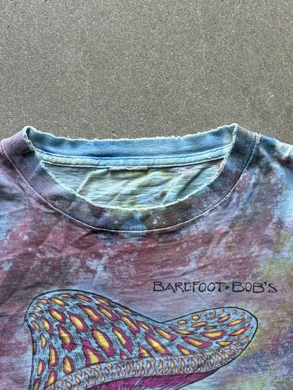 Vintage Vintage Grateful Dead, Wesley waters art, cut tag 25/28 Size US XXL / EU 58 / 5 - 6 Thumbnail