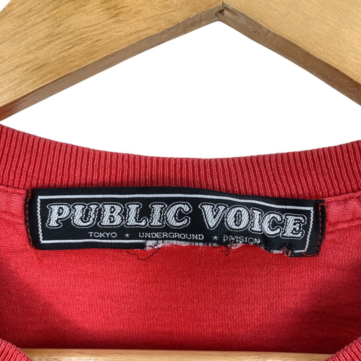 Vintage Vintage PUBLIC VOICE Streetwear Tokyo Underground Tshirt Size US M / EU 48-50 / 2 - 6 Thumbnail