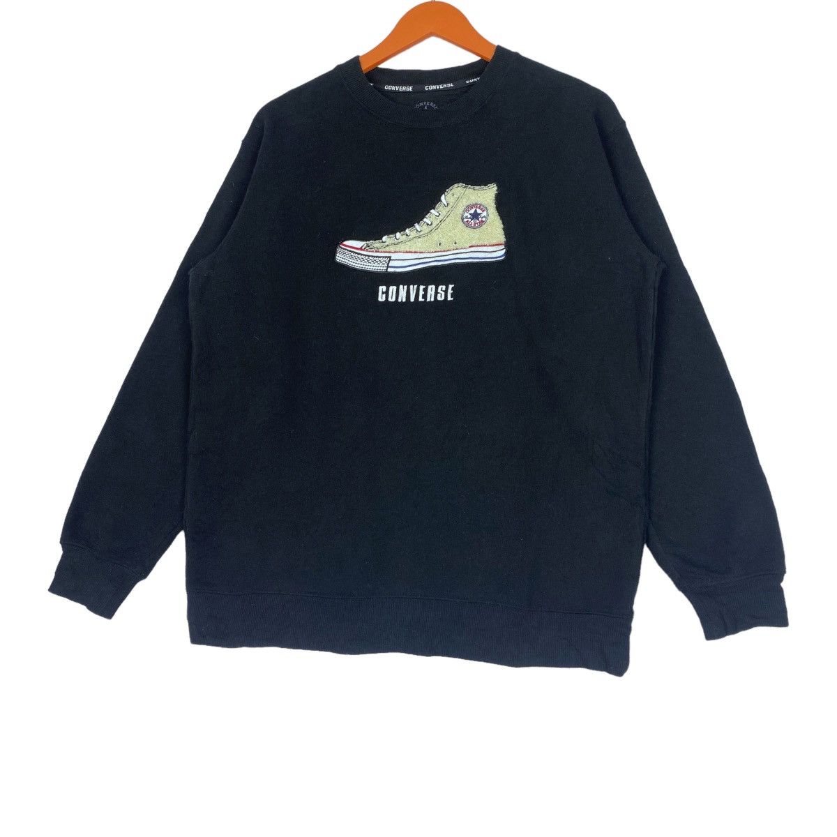 Converse Converse Sweatshirt Crewneck Pullover Jumper Size US M / EU 48-50 / 2 - 3 Thumbnail