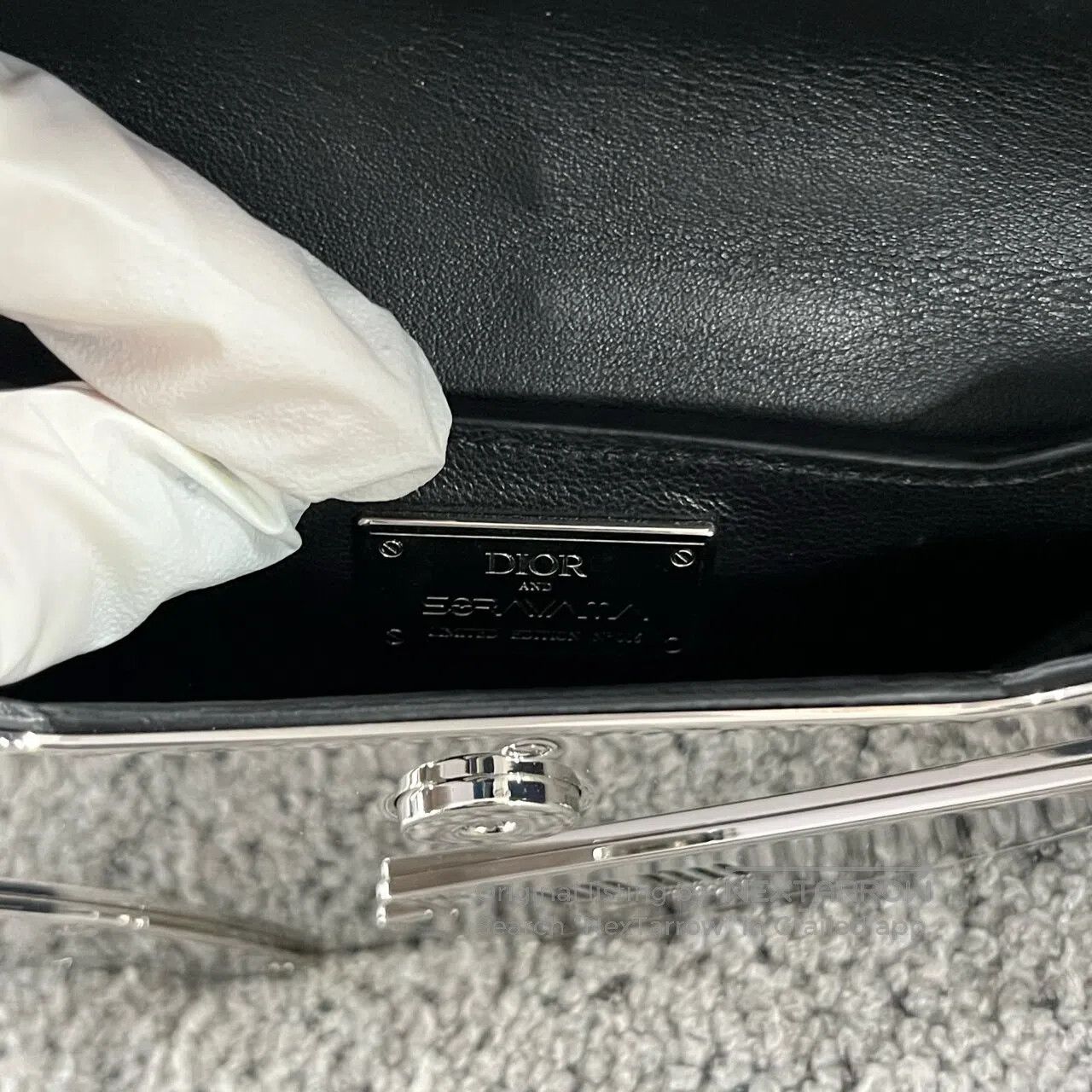 Dior Dior Koyasan Ki-Lian Co-branded Titanium Alloy Metal saddl Size ONE SIZE - 7 Thumbnail