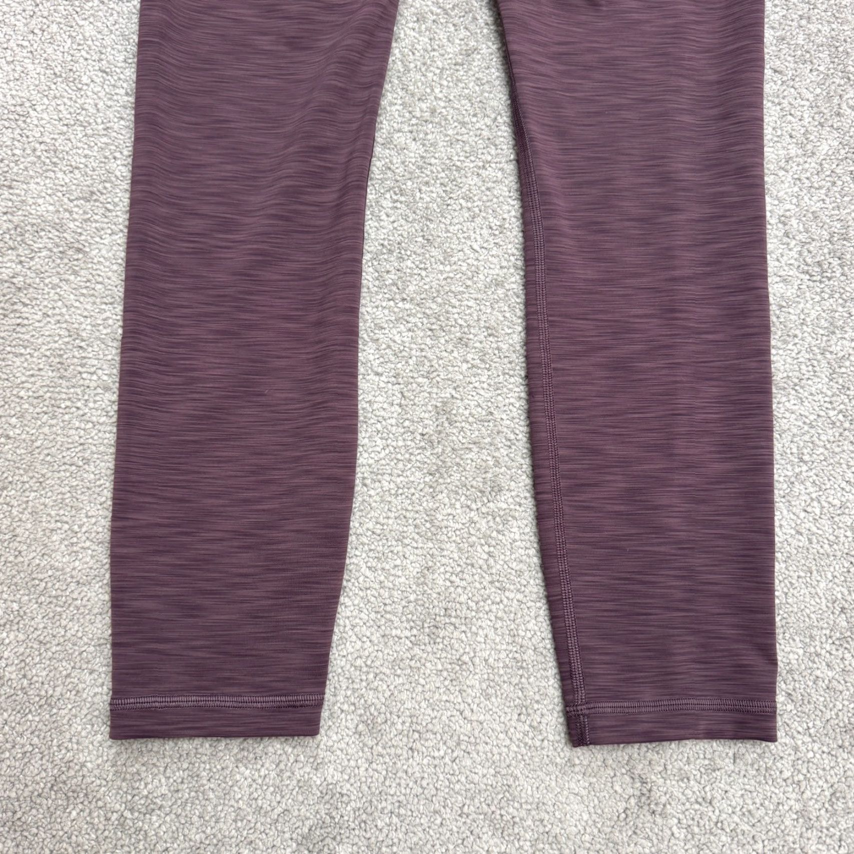 Lululemon Lululemon Fast & Free Leggings Women's 6 Purple Inseam 25in Athleisure Run Athletic Compression Size 28" / US 6 / IT 42 - 5 Thumbnail