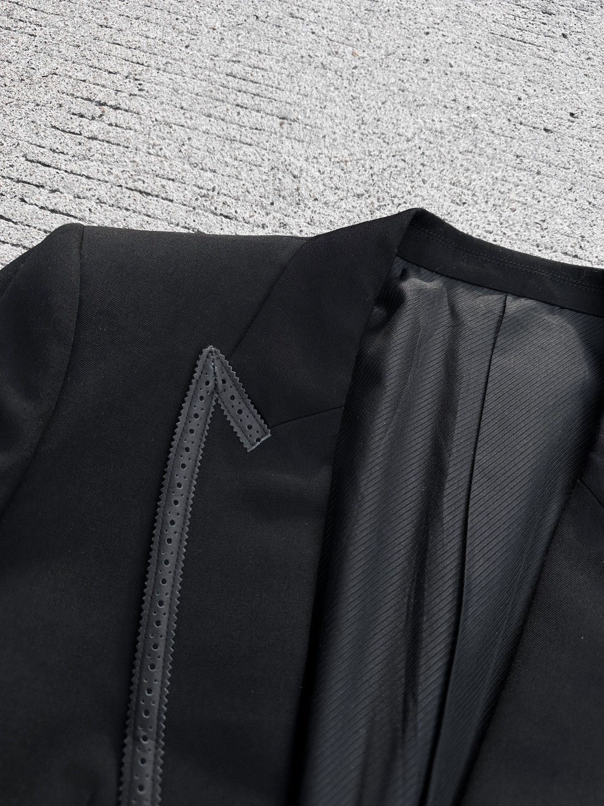 Number (N)ine Number(n)ine Runway AW06 “Noir” Blazer Wool Jacket Size US M / EU 48-50 / 2 - 10 Thumbnail