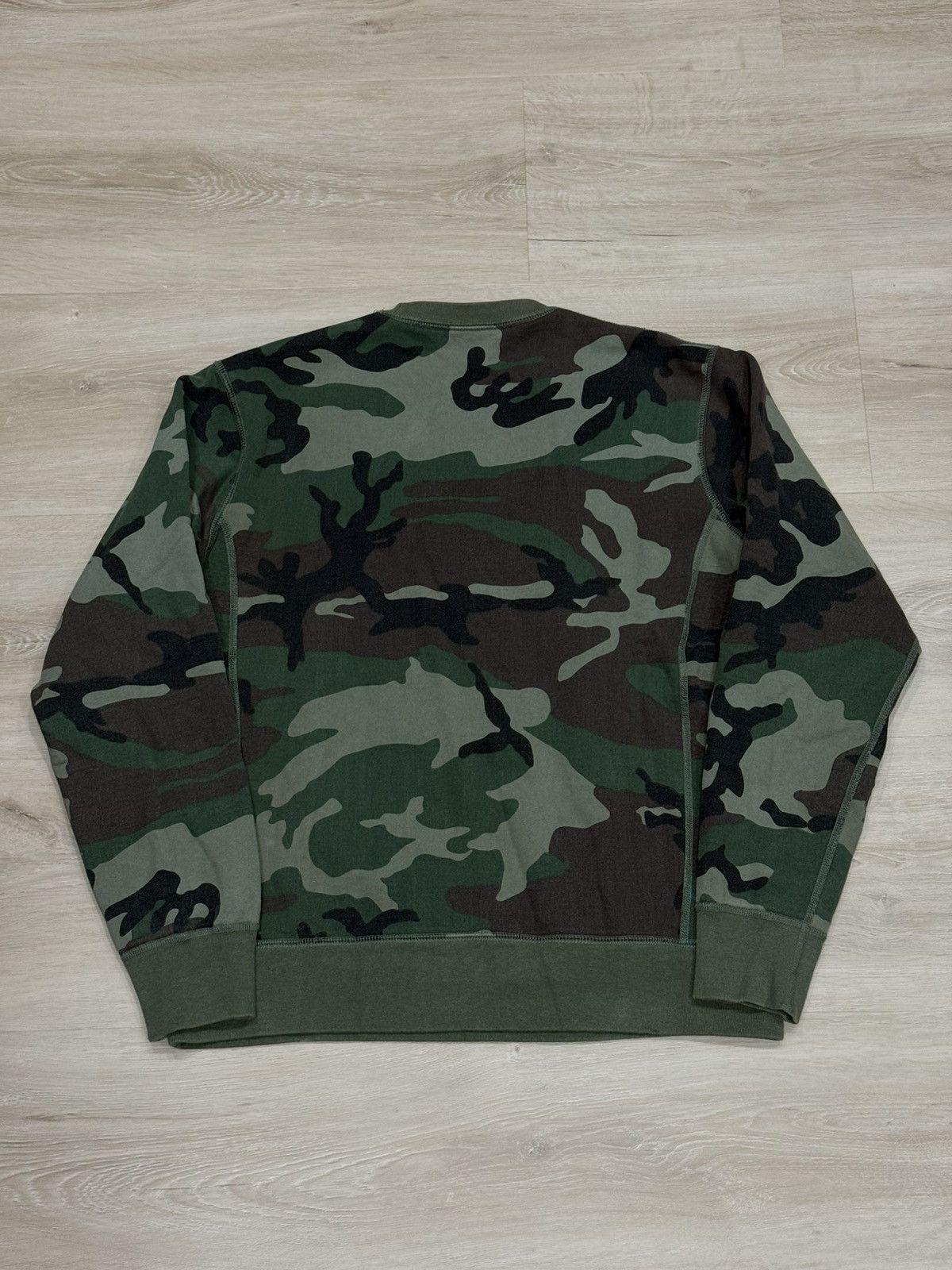 Supreme Supreme FW15 Camo Box Logo Crewneck Size US M / EU 48-50 / 2 - 5 Thumbnail