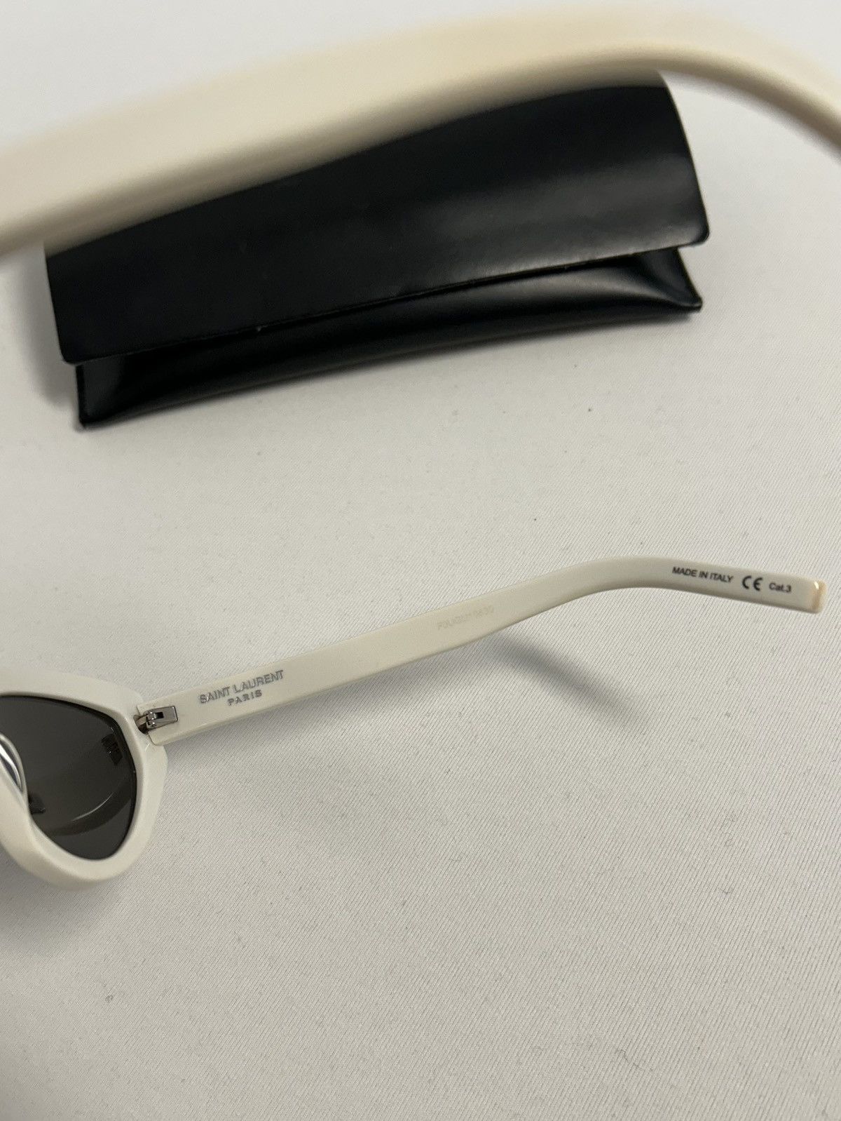 Saint Laurent Paris SL 215 GRACE Cat-Eye Sunglasses Size ONE SIZE - 8 Thumbnail