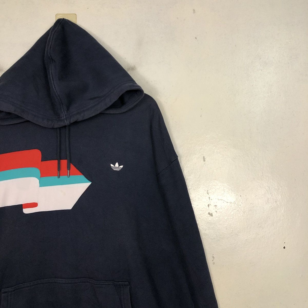 Adidas 📌Hoodie Pull Over Adidas Striped Design Size US M / EU 48-50 / 2 - 8 Thumbnail