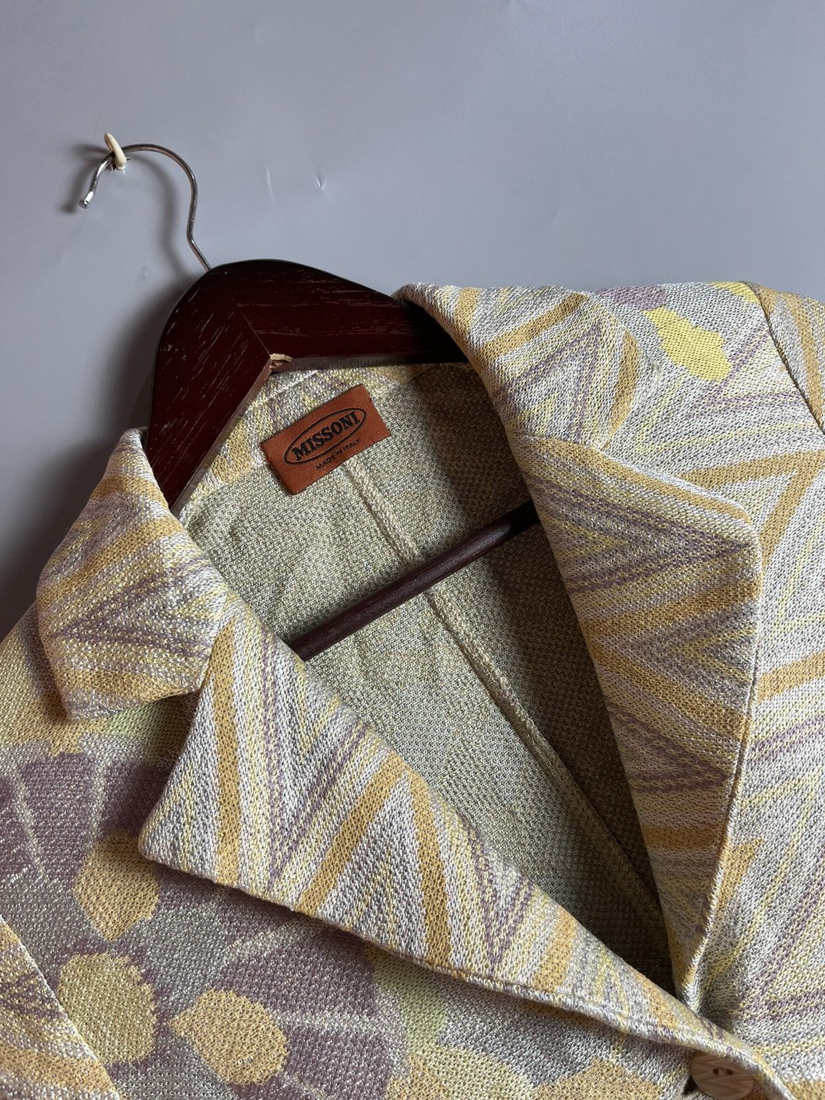 Missoni Missoni Abstract mesh knitted blazer jacket Size S / US 4 / IT 40 - 2 Thumbnail