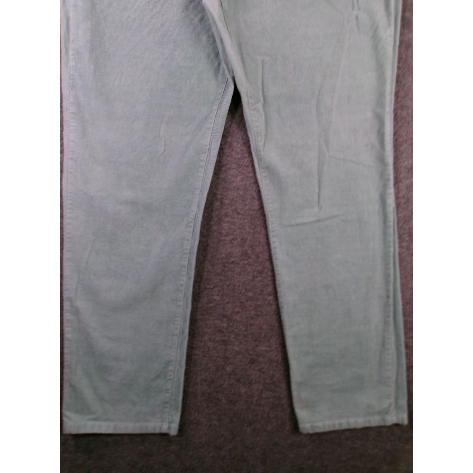 Coldwater Creek Coldwater Creek Pants Women 18 Green Corduroy Pull On Straight Leg Stretch Size 40" / US 18 - 4 Thumbnail