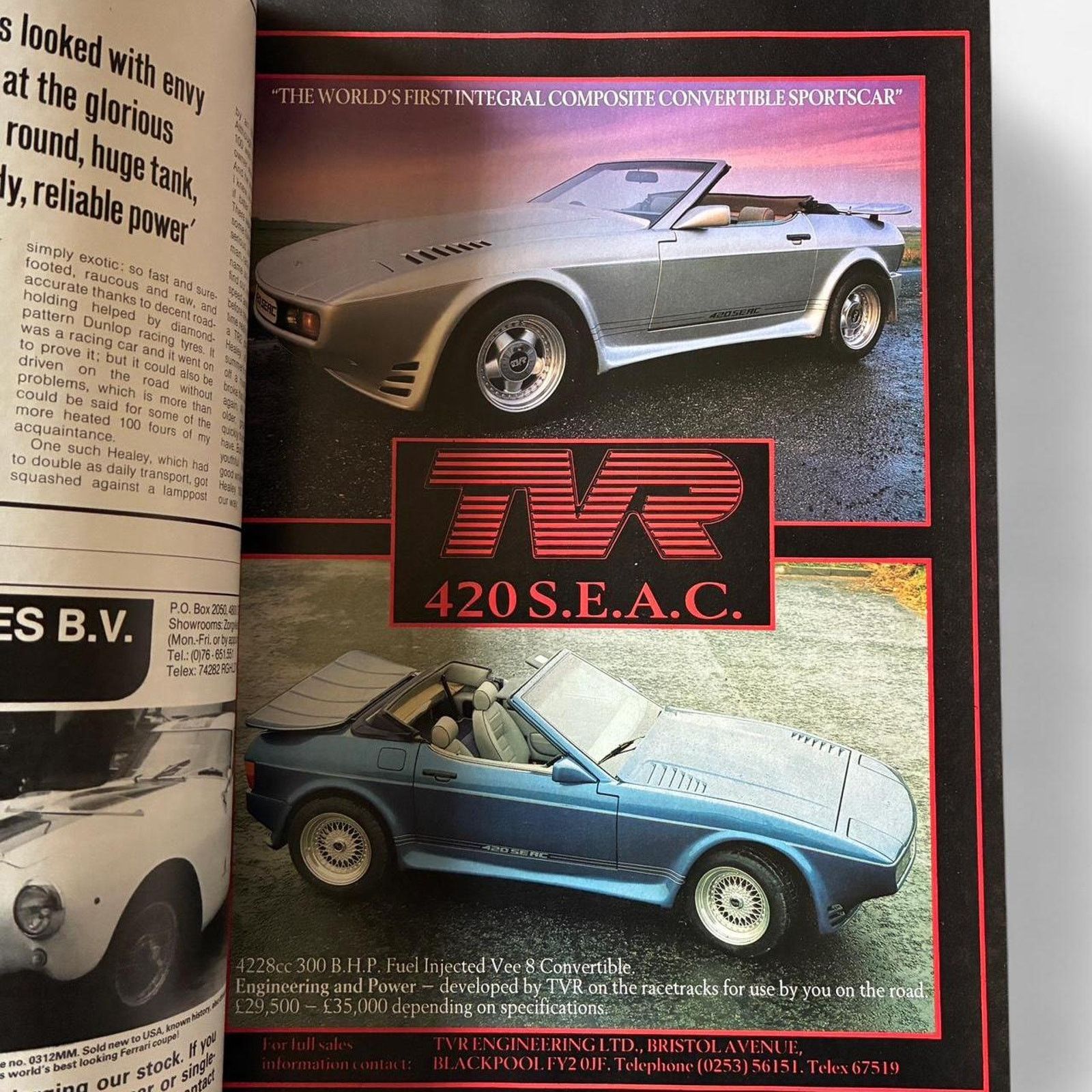 Ferrari × Porsche Design × Vintage Supercar classics magazine britains greatest Size ONE SIZE - 2 Thumbnail