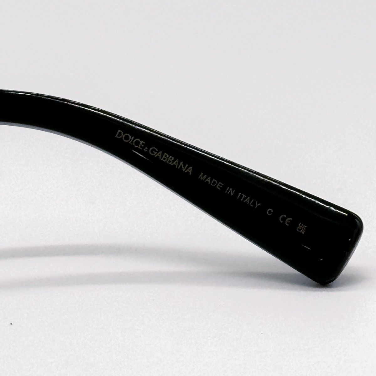 Dolce & Gabbana NEW DOLCE&GABBANA DG2305 01/87 OVERSIZED BLACK SUNGLASSES Size ONE SIZE - 9 Thumbnail