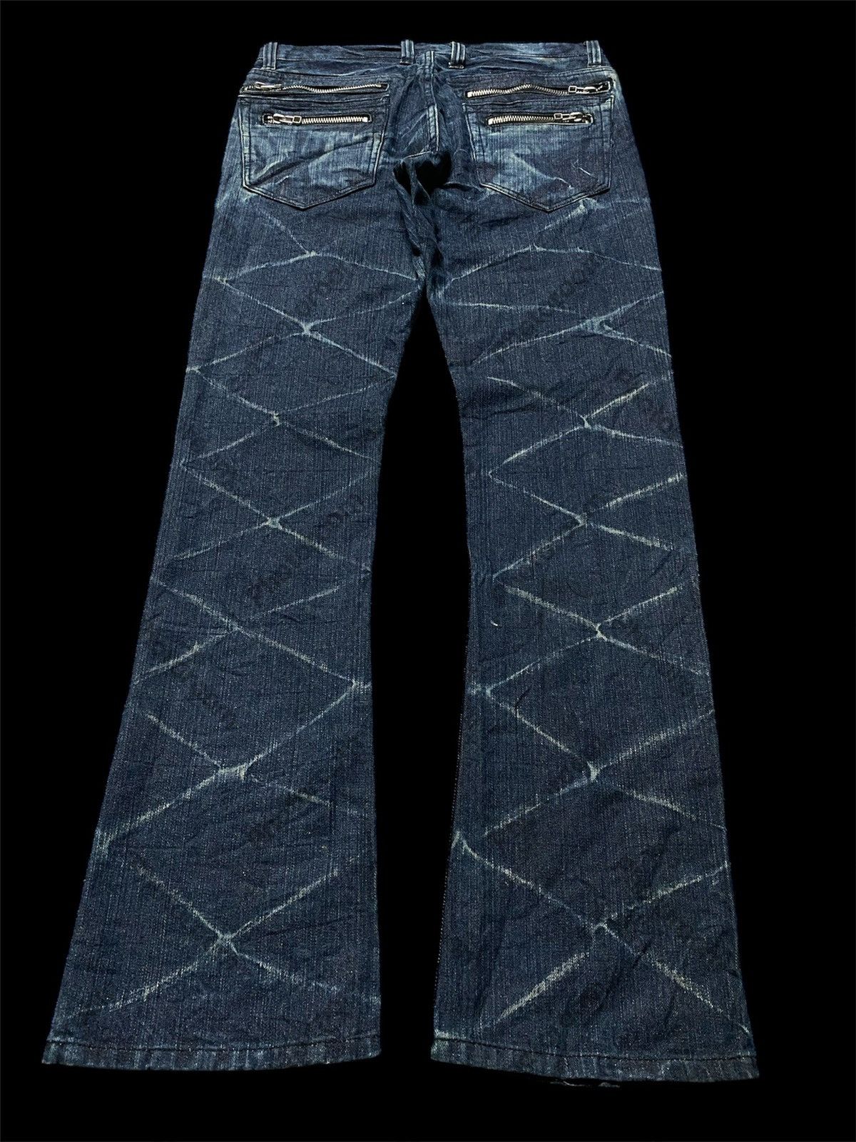 Hysteric Glamour × Japanese Brand × Tornado Mart Flare Jeans Japanese Sortisso Bondage Denim Size US 33 - 2 Thumbnail