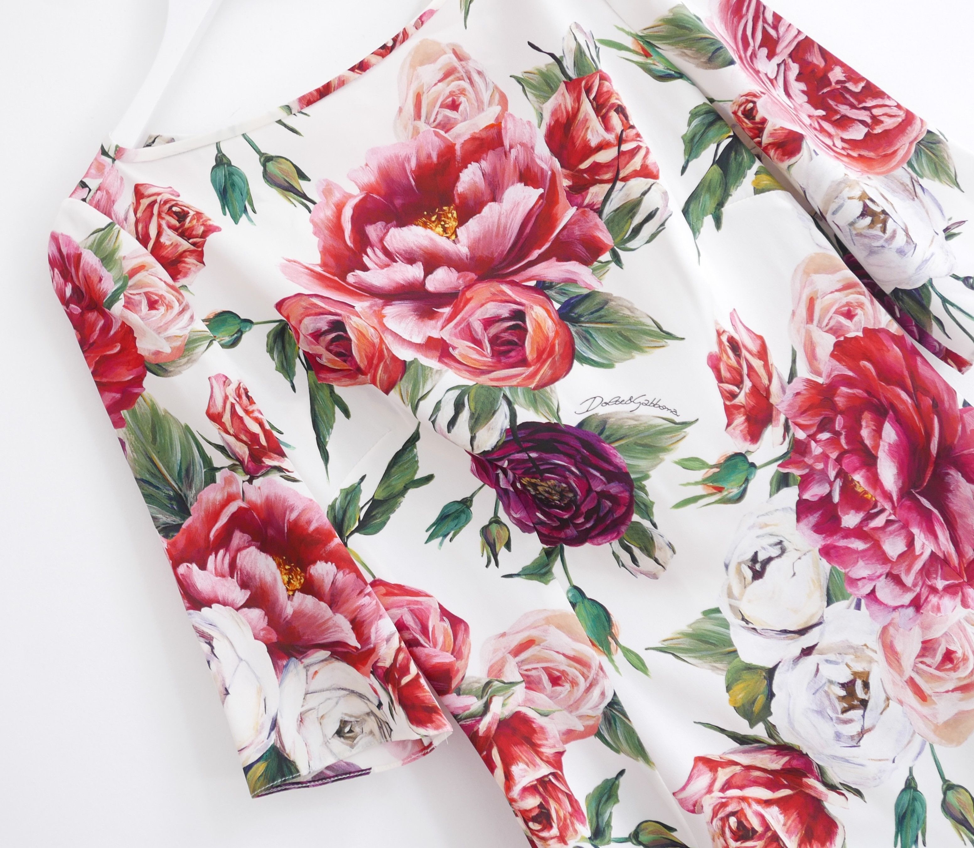 Dolce & Gabbana Dolce & Gabbana rose print top Size S / US 4 / IT 40 - 2 Thumbnail
