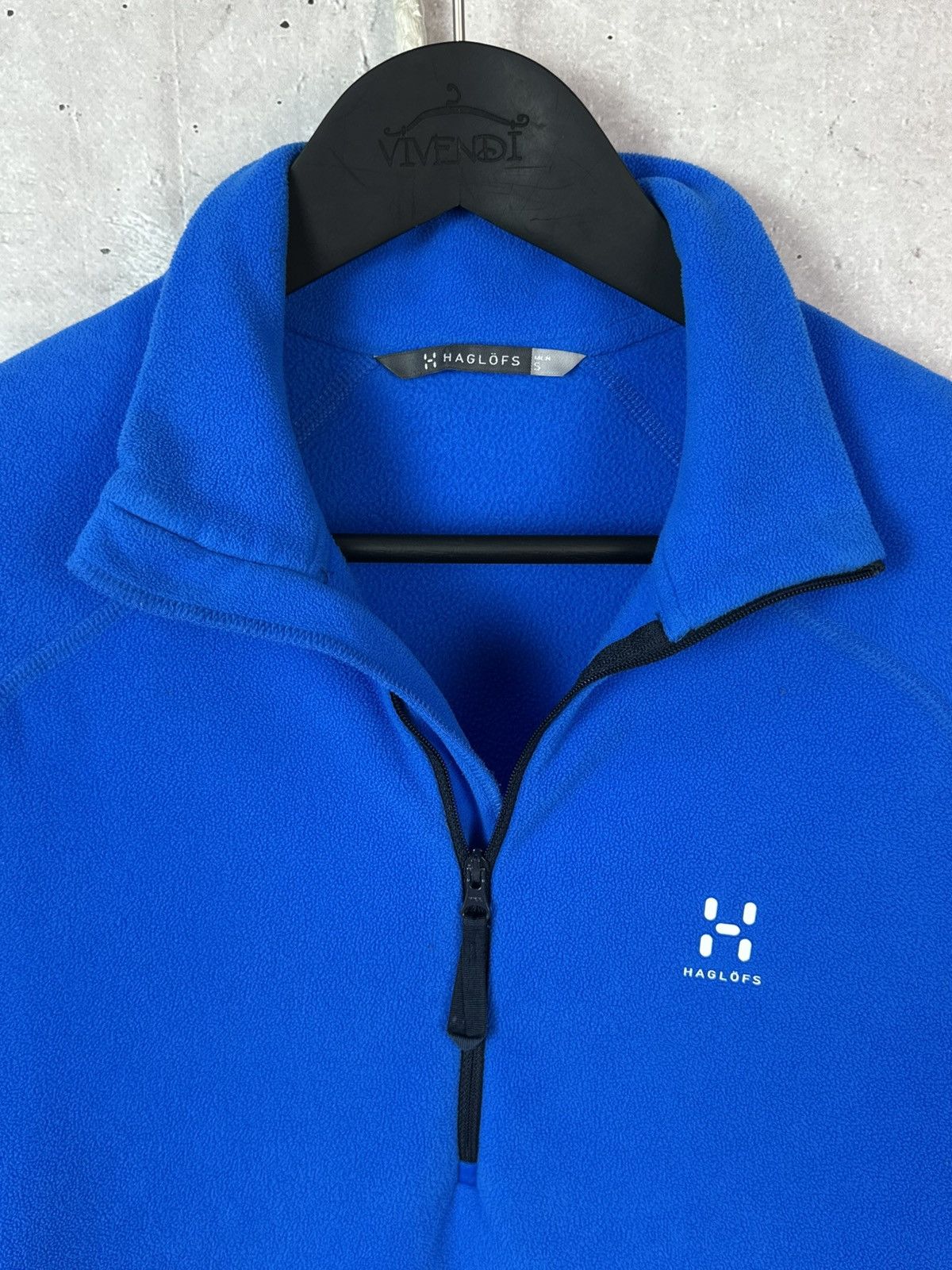 Haglofs Haglofs Quarter Zip Blue Long Sleeve Men’s Fleece Jumper Size US S / EU 44-46 / 1 - 3 Thumbnail