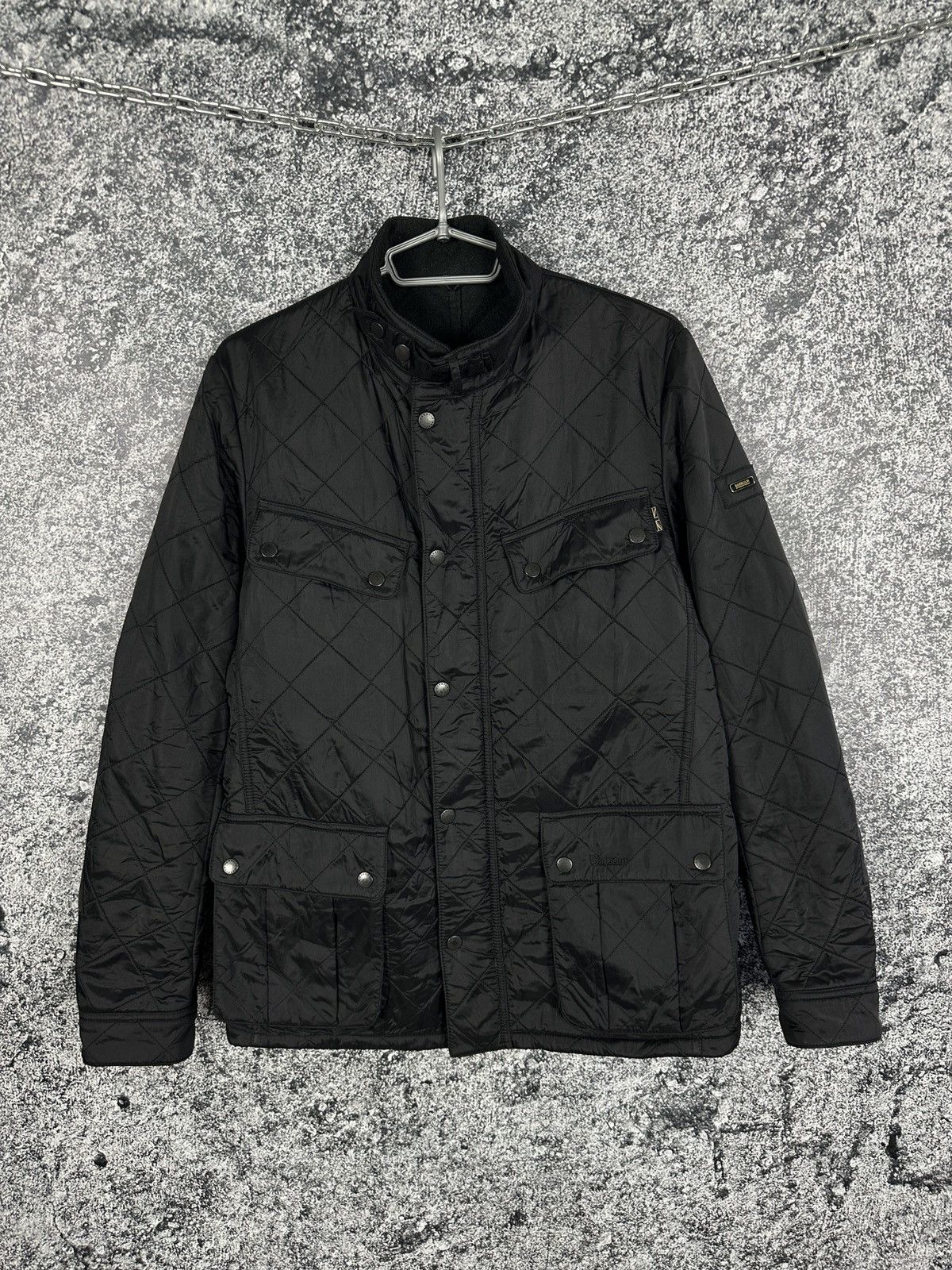 Barbour Luxury Vintage Men s Barbour International Ariel Polarquilt Jacket Size M Grailed