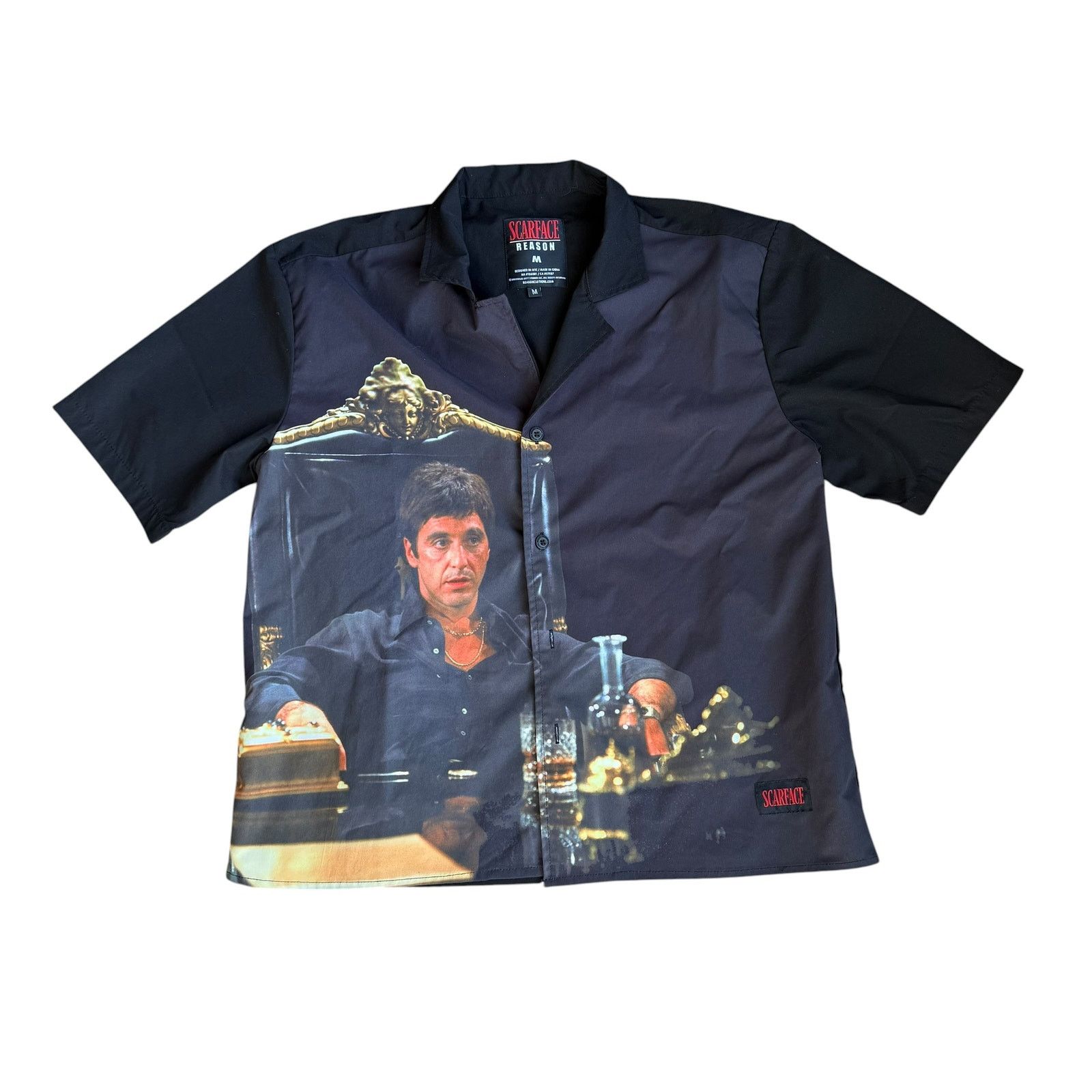 Reason Scarface x Reason Button Up Mens Medium Size US M / EU 48-50 / 2 - 1 Thumbnail