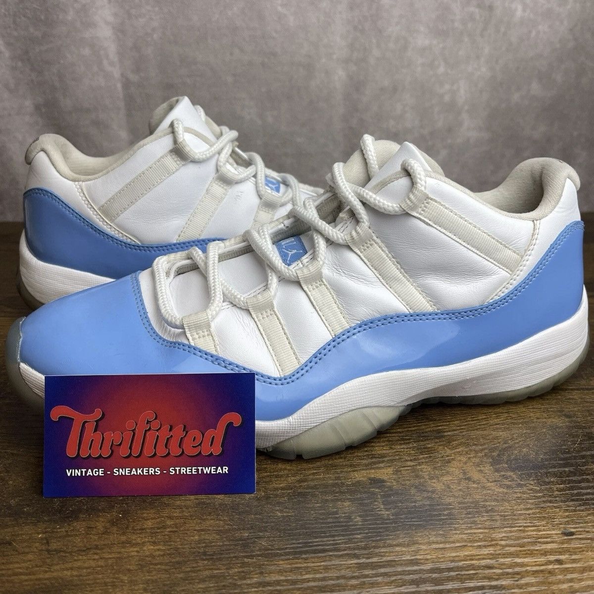 Jordan Brand Air Jordan 11 Retro Low University Blue 2017 528895-106 UNC Size US 11 / EU 44 - 1 Thumbnail