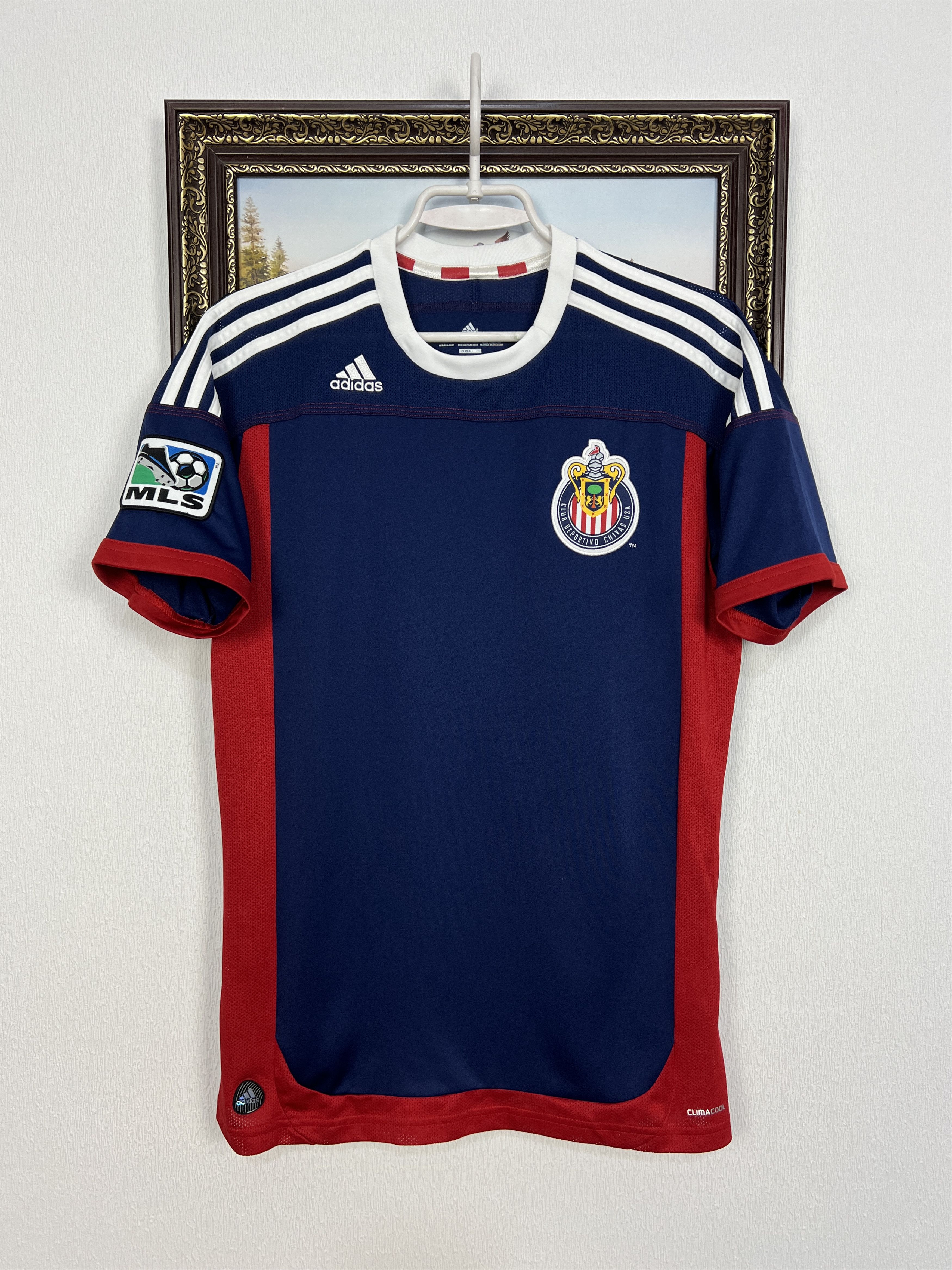 Adidas Chivas USA Away football shirt 2011 Soccer Jersey Trikot Size US XS / EU 42 / 0 - 1 Thumbnail