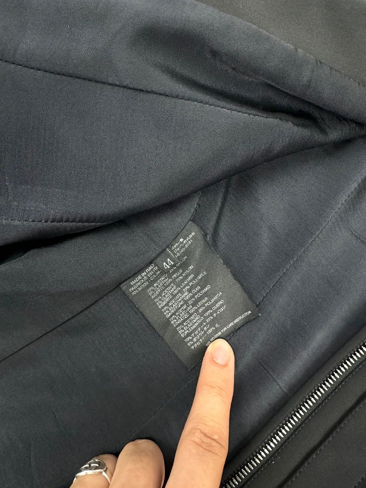 Prada Prada Milano FW2003 Black Blazer Shirt Jacket Elegant Size L / US 10 / IT 46 - 13 Thumbnail