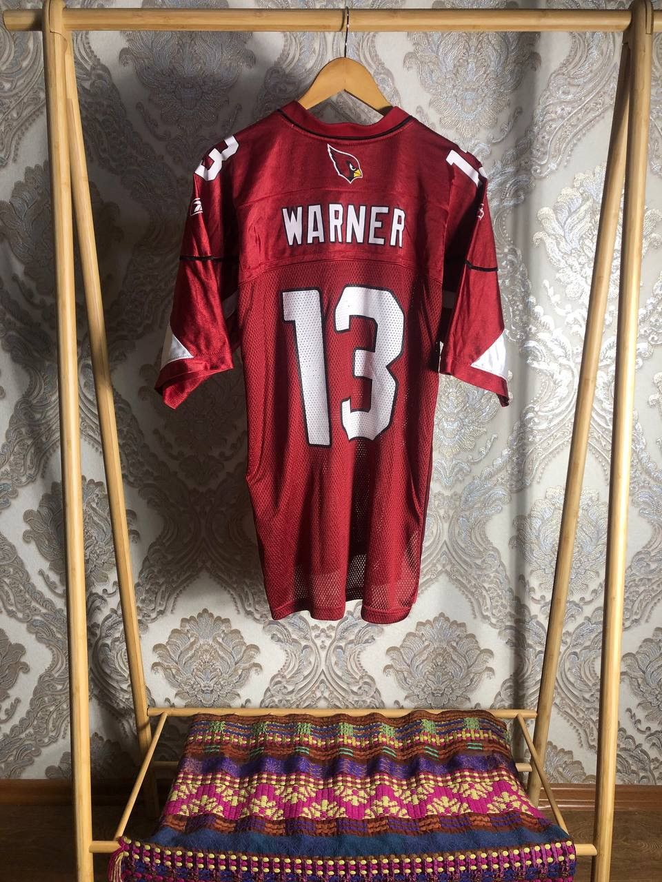Reebok VINTAGE REEBOK ARIZONA CARDINALS NFL RETRO RUGBY JERSEY 90s Size US L / EU 52-54 / 3 - 7 Thumbnail