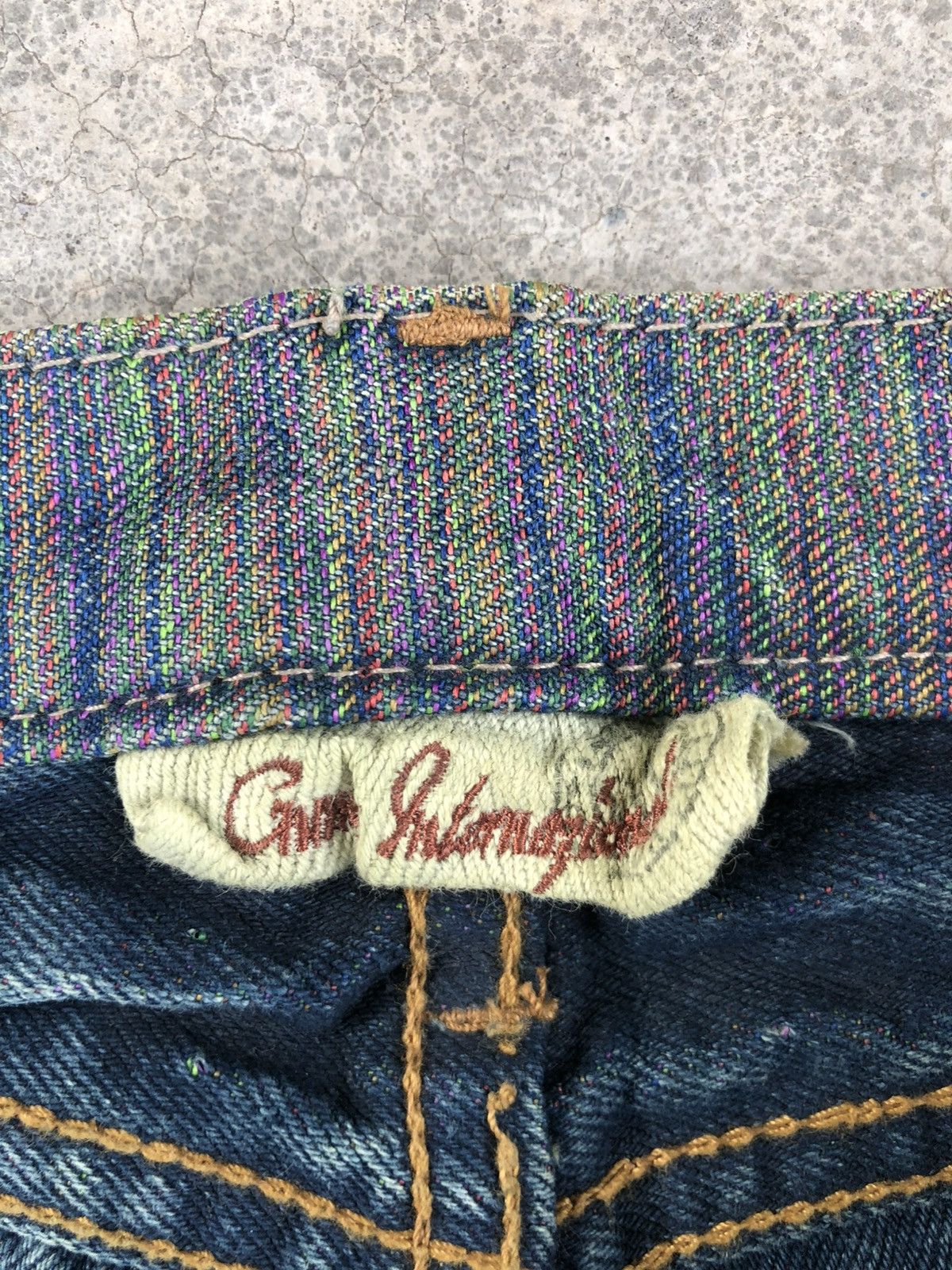 Japanese Brand Japanese Gumu Double Waist Distressed Denim Size US 34 / EU 50 - 16 Thumbnail