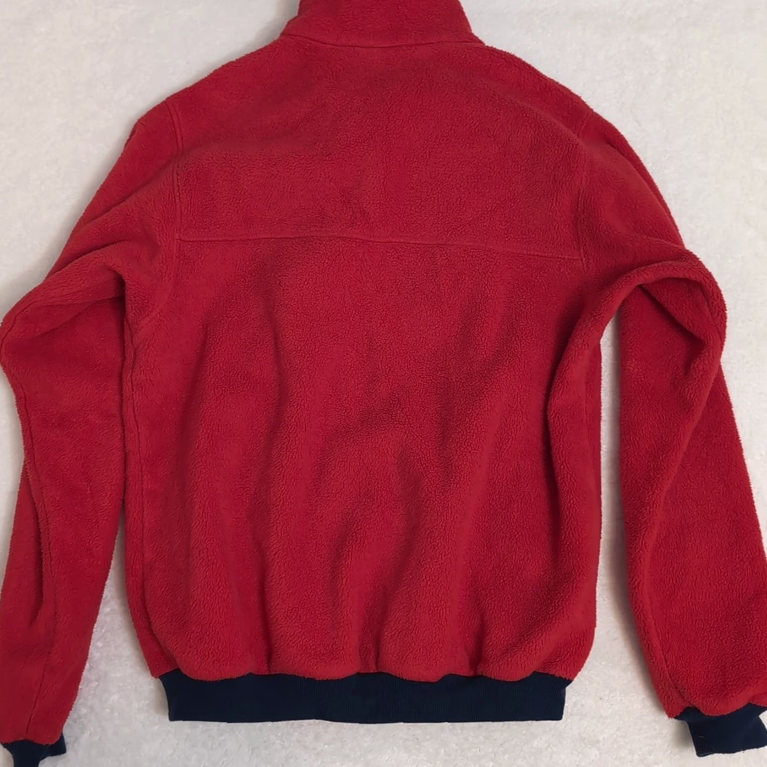 Patagonia VINTAGE Patagonia Logo Red Full Zip Fleece Jacket Women's M USA Size M / US 6-8 / IT 42-44 - 8 Thumbnail