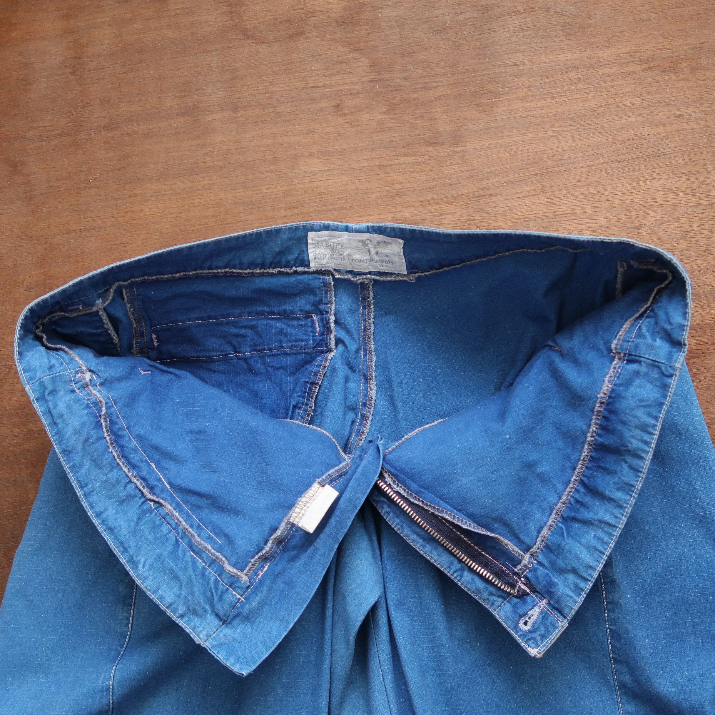 Marithe + Francois Girbaud Girbaud 80’s Les Compléments Double Layer Belted Denim Size US 32 / EU 48 - 6 Thumbnail