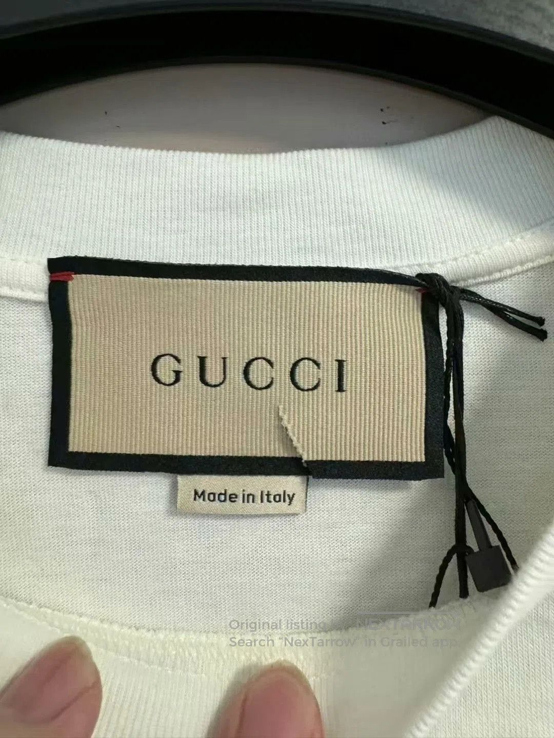 Gucci gucci bear graphic short sleeve t-shirt. Size L / US 10 / IT 46 - 3 Thumbnail