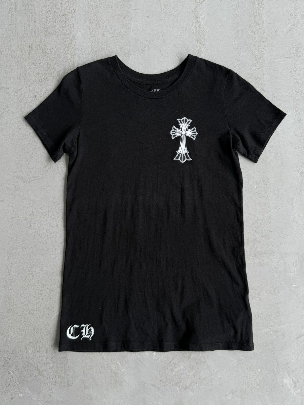 Chrome Hearts Rare 2000s - Double Cross Womens Tee Size M / US 6-8 / IT 42-44 - 2 Thumbnail