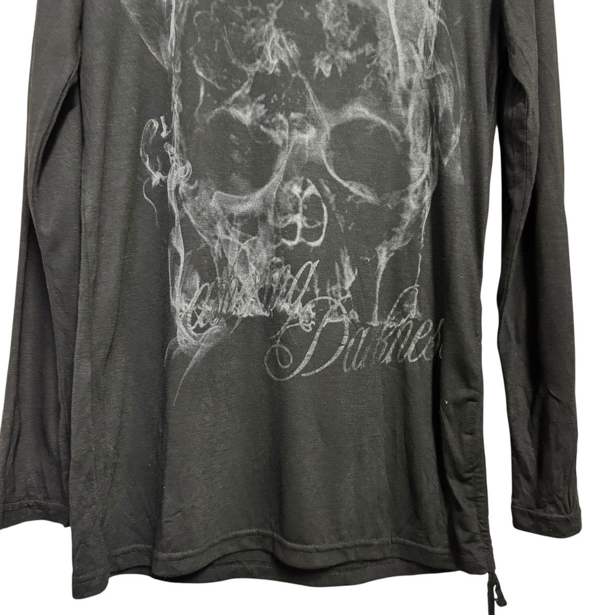 Japanese Brand CLASH AHEAD Longsleeve Shirt 'Smokey Ground Athering Darknes Size US M / EU 48-50 / 2 - 3 Thumbnail