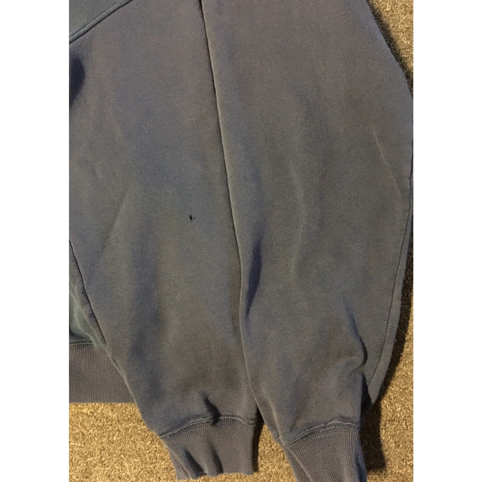 Adidas VINTAGE Adidas Big Logo Hoodie Shirt Mens L Blue 90s Grunge Distressed Pullover Sports Track & Field Basketball Skate Surf Casual Size US L / EU 52-54 / 3 - 7 Thumbnail