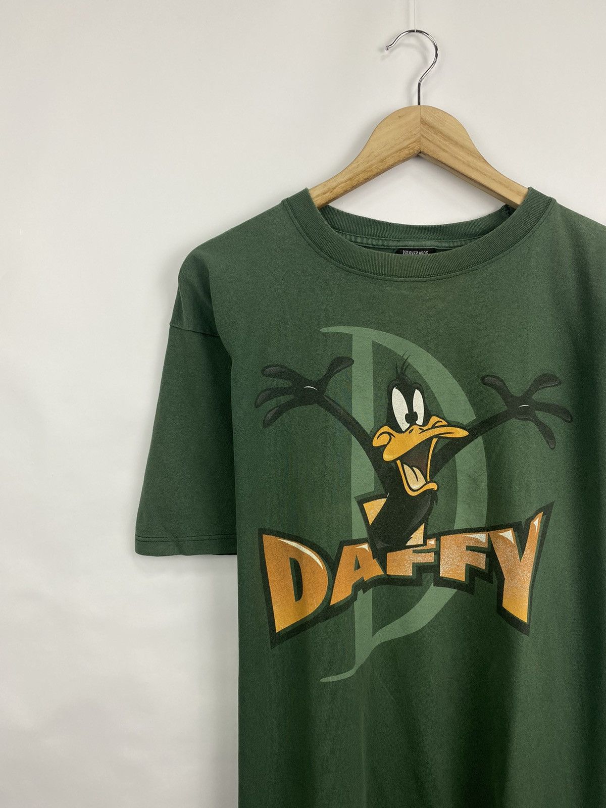 Band Tees × Vintage 🇺🇸 Vintage 1997 Daffy Warner Bros t-shirt rare retro Y2K Size US XL / EU 56 / 4 - 2 Thumbnail